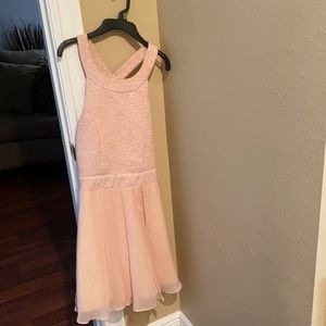 Hi I am selling a pink sequence dress.